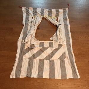 Crate&Barrel White and Gray Puppet Theater